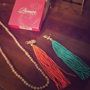Premier Designs necklace with tassels